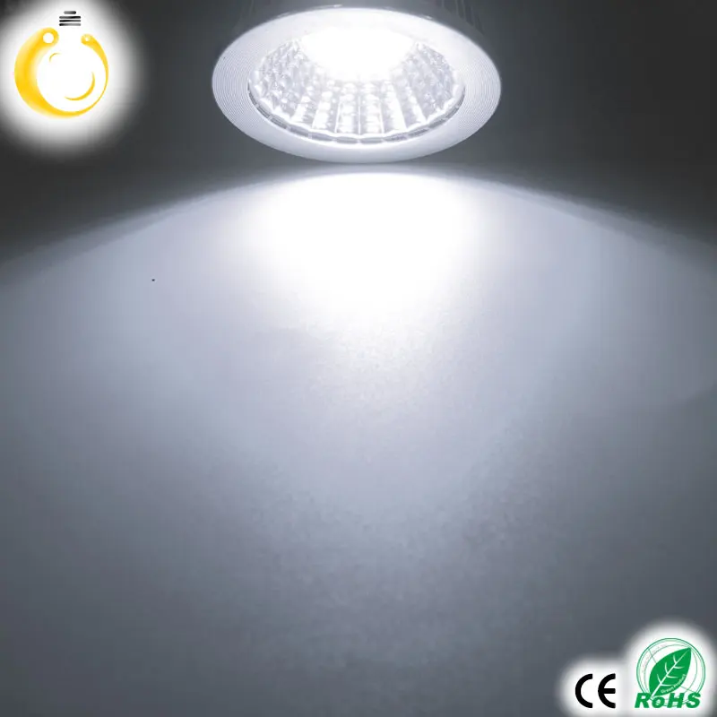 Высокая Мощность лампада Led E27 удара 9 Вт 12 15 Dimmable прожектор теплый белый/холодный