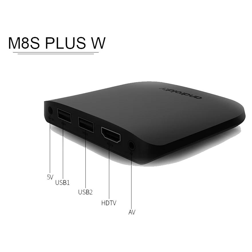 MECOOL M8S Plus W Android 7,1 Smart tv BOX Amlogic 905W 2,4G WiFi 1G/8G 2G/16G tv Box HD телеприставка 4K медиаплеер