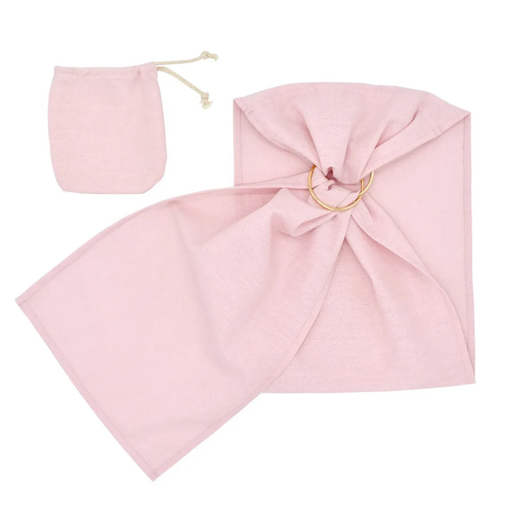 

LONSANT Children Doll Carrier Sling Toddler Baby Linen Solid Carrier kids play games Doll Ring Sling Children Toy Sling wrap