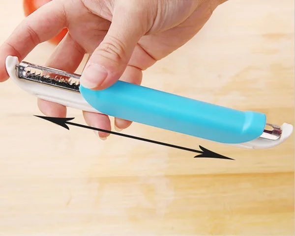 Двухсторонний кухонный гаджет для овощей и фруктов V1NF овощерезка из нержавеющей