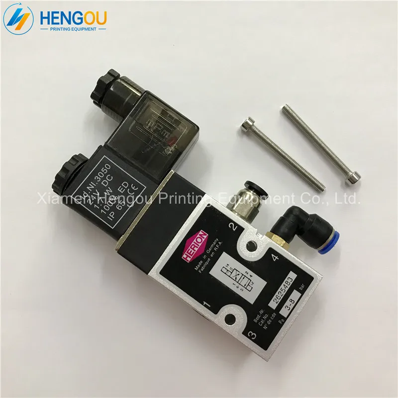 2 шт. 61.184.1051 98.184.1051 офсет 4/2 way valve SM102 CD102 SM74 SM52 запасные части|Детали принтера| |