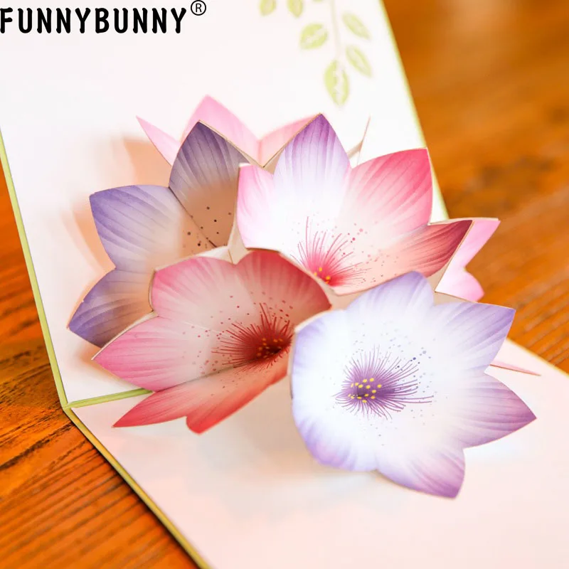 FUNNYBUNNY поздравительные открытки ручной работы День рождения Свадебные