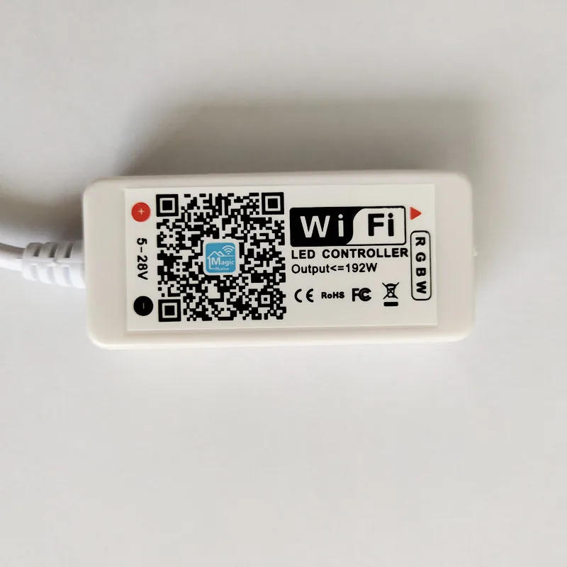 Wi Fi светодиодный Одноцветный контроллер RGB/RGBW 12 В постоянного тока Мини для