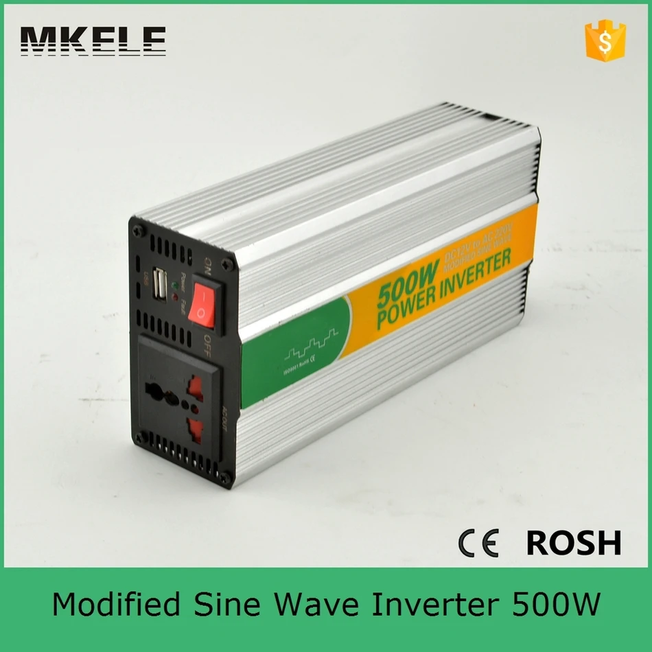 MKM500 122G off grid modified sine wave dc ac power inverter 12vdc to 240vac with 500w solar low cost|inverter mma welding machine|inverter 220v