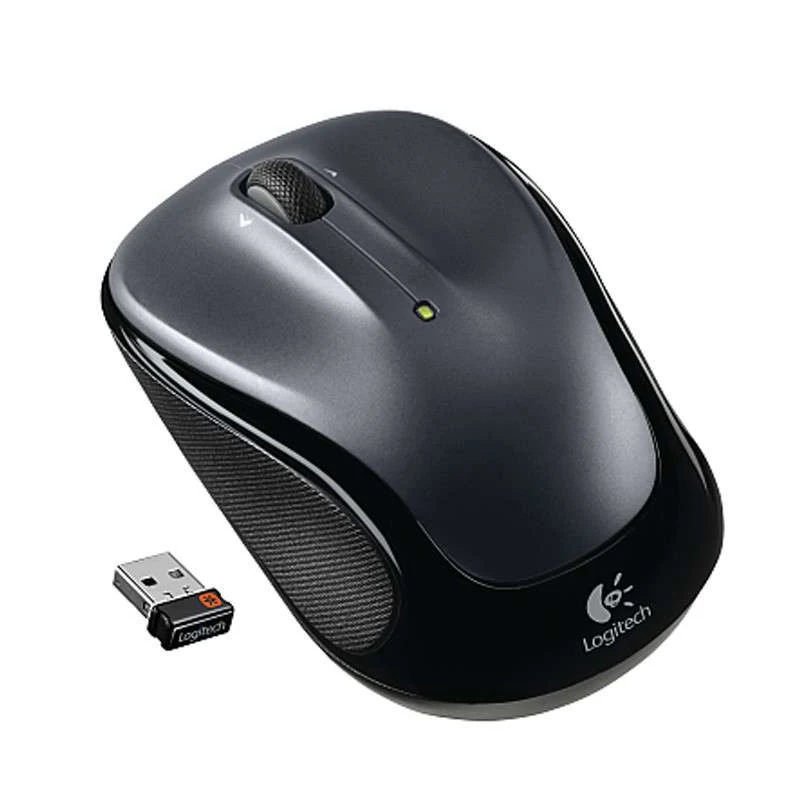 Беспроводная игровая мышь logitech M325, ПК геймер, настоящая оптическая 1000 точек/дюйм, отслеживание, унифицирующий нано приемник, компьютерная мышь