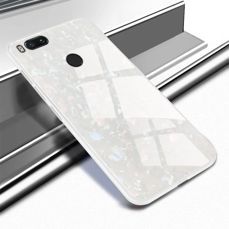 white YueTuo, блестящий стеклянный мраморный чехол для huawei y9 y9, 3d, роскошный чехол, Твердый чехол для телефона, Черный Защитный чехол etui - Цвет: white