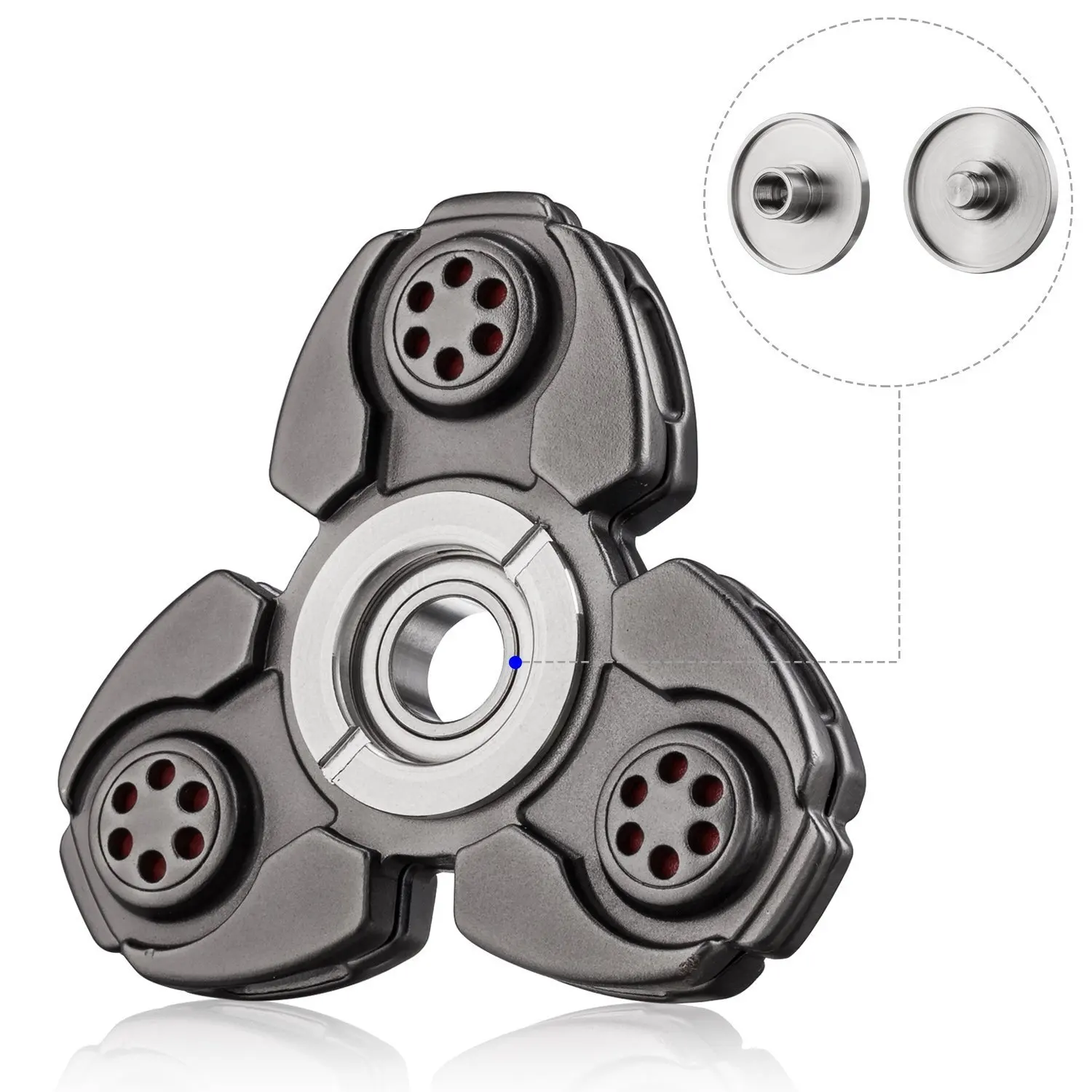 Российский ручной Спиннер стабильный сенсор металлический для аутизма дети