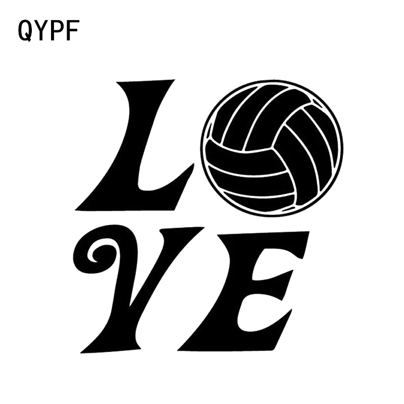 QYPF 14 7*14 9 см Забавный пляжный волейбол декор для отдыха Графический стикер