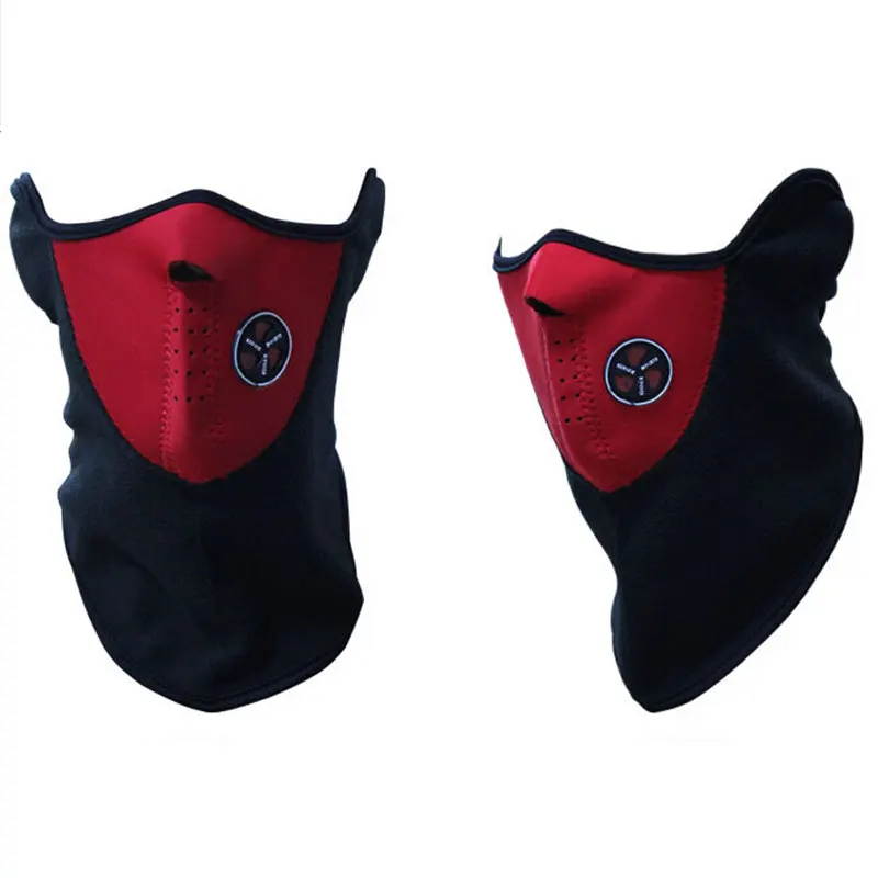 Уличная ветрозащитная велосипедная маска для езды на велосипеде Флисовая теплая