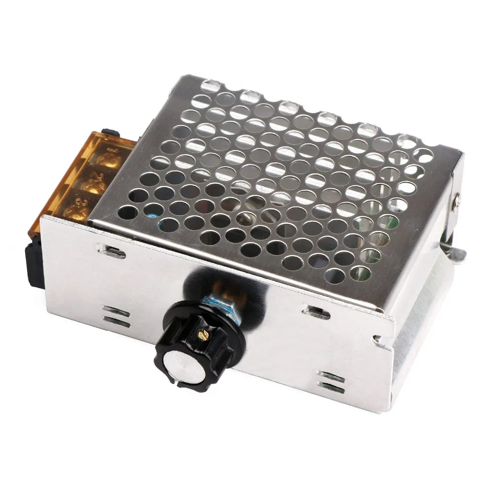 Регулятор скорости двигателя плата управления мотором DROK переменный ток 110 В 4000