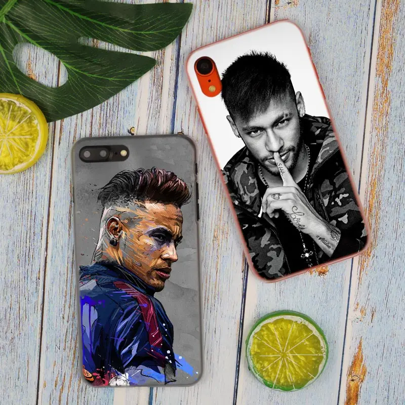 Neymar JR общее количество 11 Горячая Мода Прозрачный жесткий чехол для телефона с