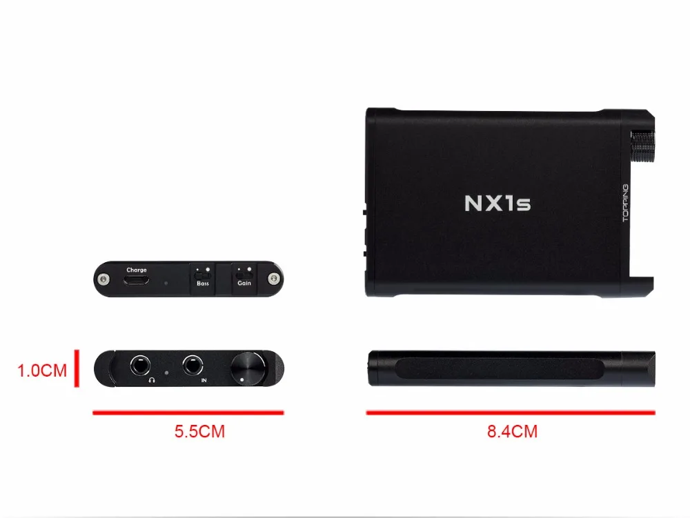 Цифровой Hi Fi портативный усилитель для наушников Topping NX1s|Усилители наушников| |