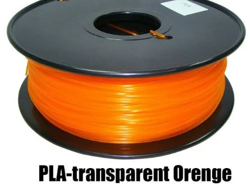 3d принтер PLA Филамент диаметр 1,75 мм Полимолочная кислота 1 кг филаменто 3d ручка печать z18 мини сублимационные заготовки prise prusa i4 - Цвет: Переходящий в оранжевый