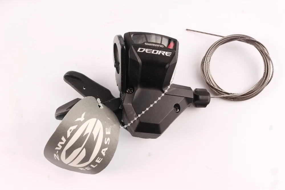 Shimano DEORE SL-M590, 9 S, 27 S, 9 скоростей, рычаг переключения скоростей, триггер для горного велосипеда, запчасти для велосипеда, переключатели с кабелем, одна пара