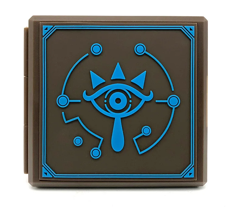 Eye Blue Для nintendo Switch игры футляр для хранения карт памяти NS Switch коробка для хранения 12 игровая карта с 12 micro sd слот для карт Премиум футляр для игровых карт - Цвет: Eye Blue