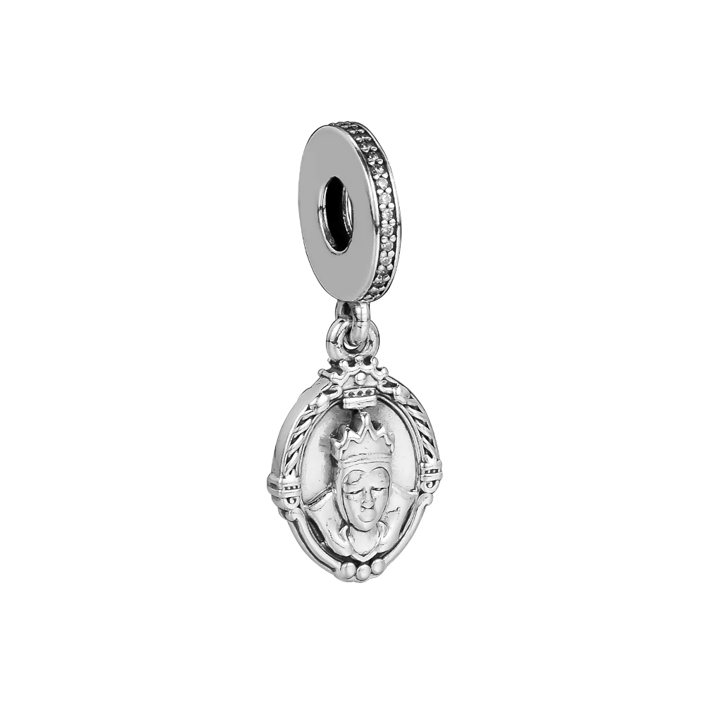CKK Beads FOR Jewelry Making DIY Sterling-Silver-Jewelry Evil Queen's Magic MirroR Bead Charm Silver 925 Original Berloque | Украшения