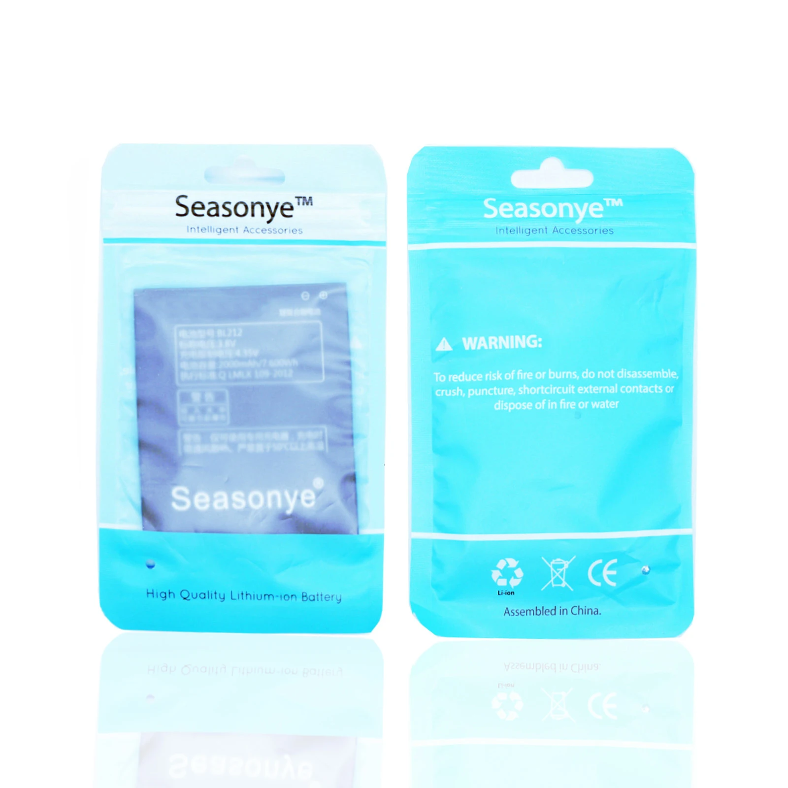 Seasonye 2x2000mAh/7.600Wh BL212 / BL 212 сменный аккумулятор + универсальное зарядное устройство