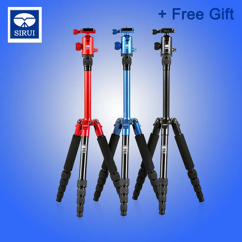 T005KX+C10 Sirui Aluminum Mini /Lighweiht Tripod+Ball Head 3in1 Kit Professional For Digital Camera Support Stand Holder | Электроника