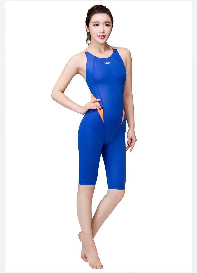 Women Training Racing Surf Swimsuit Female Striped One Piece Suit Diving Professional Sport Competition Swimwear Triathlon Suit