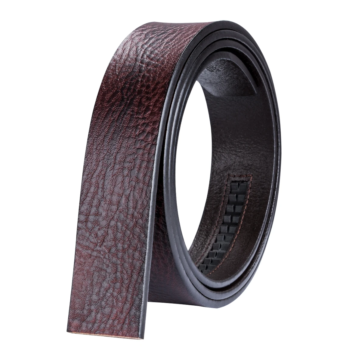 2018 популярные мужские ремни из коровьей кожи красного и коричневого цвета