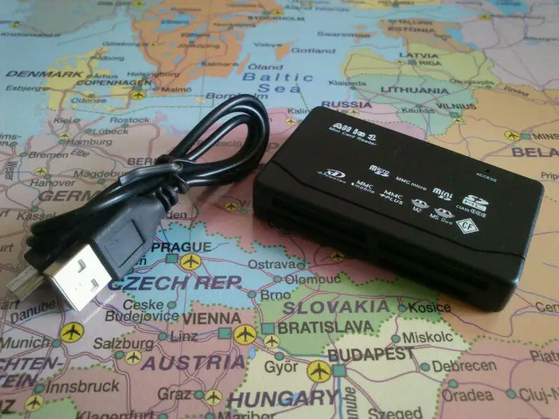 MiOYOOW, новинка, USB 2,0, кард-ридер, TF, MS, M2, XD, CF, Micro SD, кард-ридер, 480 Мбит/с, кард-ридер, Мини карта памяти, кард-ридер с датой