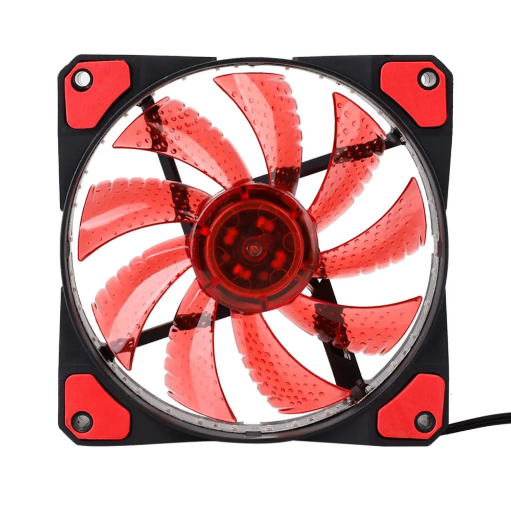 Светодиодный вентилятор для компьютера 120 мм горячая распродажа|Кулеры и системы