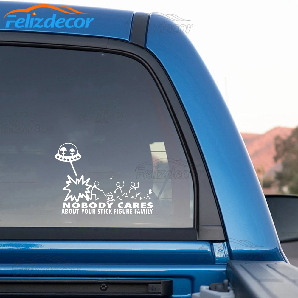 Новое поступление наклейка на фигуру семьи инопланетянин атака НЛО никто не