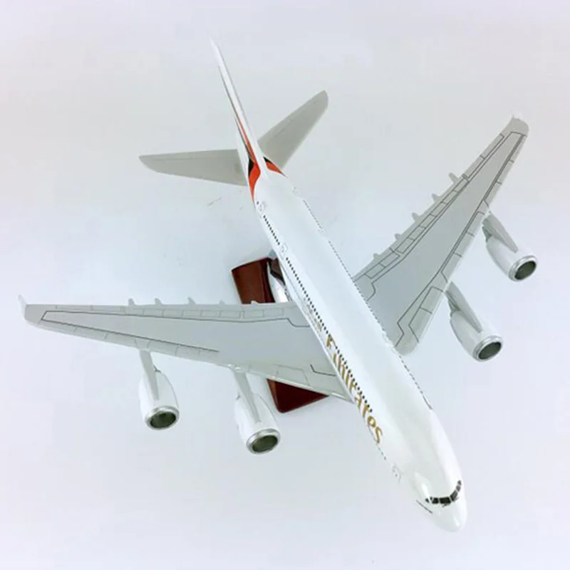 30 см 1:250 Airbus A380-800 модель ОАЭ самолет с базовым сплавом самолет коллекционный дисплей игрушка Коллекция украшения