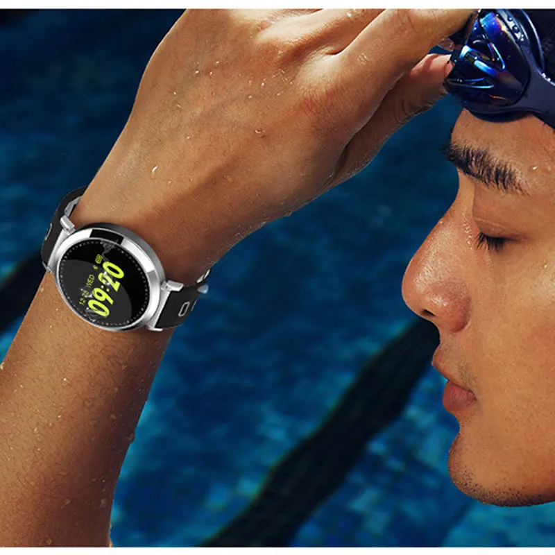 Новый Цвет Экран Смарт часы сердечного ритма крови Давление мониторинг сна