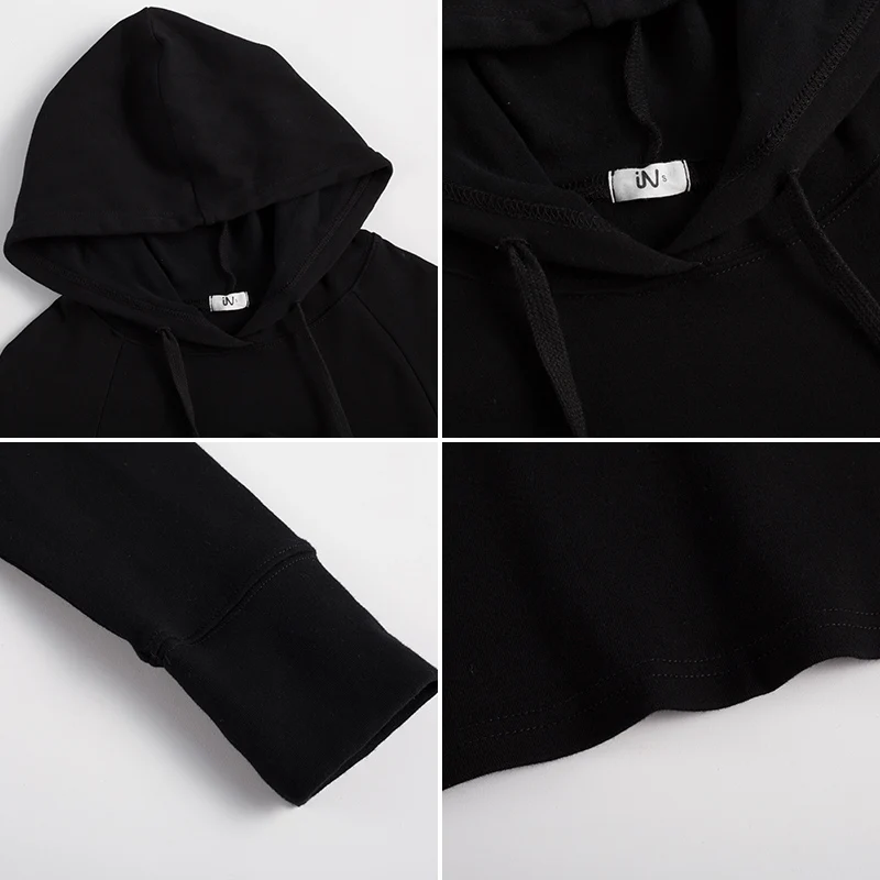 Women's Dresses Casual Hoodie Dress Fashion Spring Sashes Straight With Hood Women Clothing 2019 Ladies | Женская одежда
