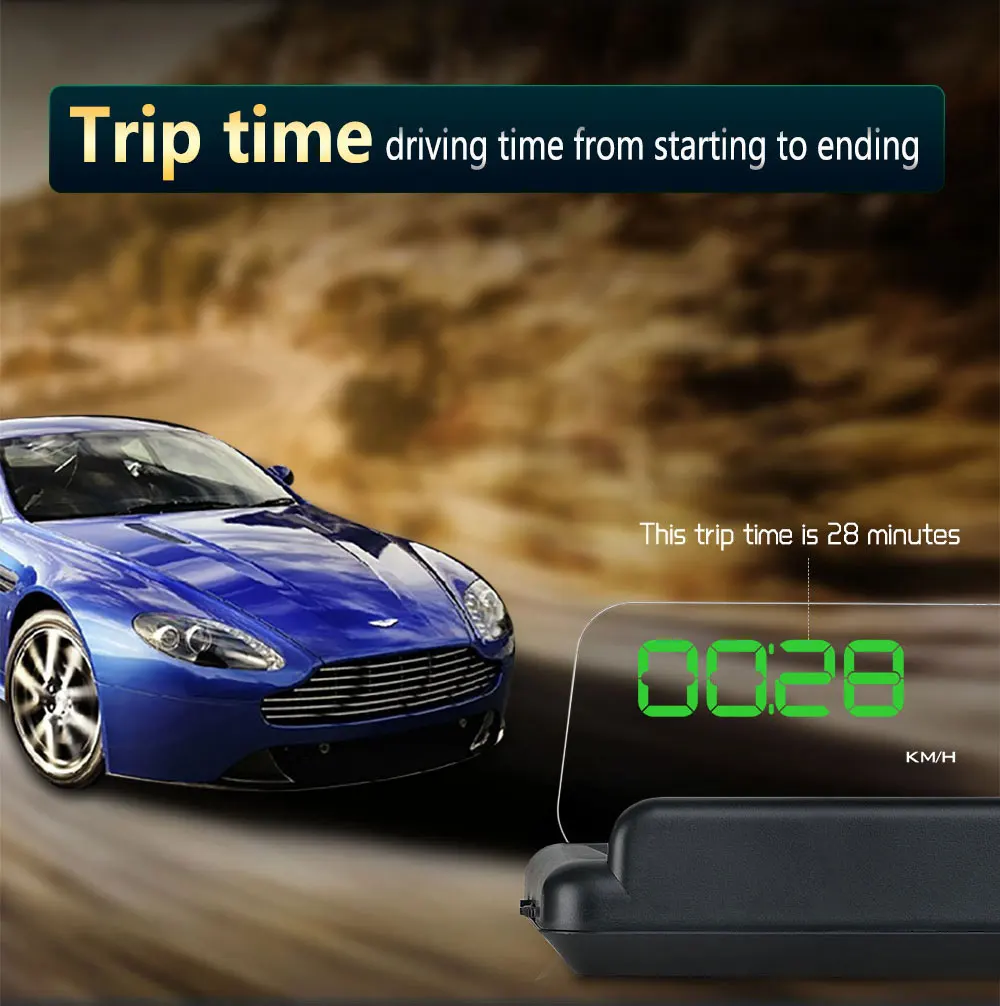 T900 автомобильный HUD Дисплей на голову OBD 2 gps цифровой автомобильный измеритель скорости сигнализации скорость проектор Предупреждение Авто HUD OBD2 дисплей