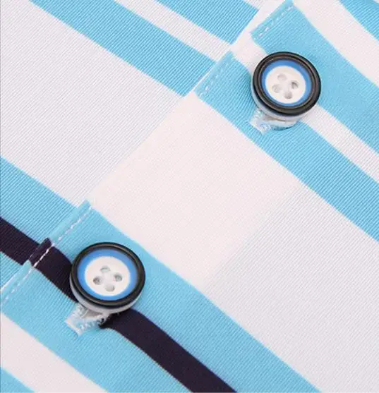 Детские спортивные рубашки-поло для мальчиков Новинка лета 2018 модная полосатая