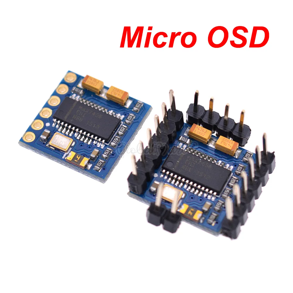 1 шт. MICRO MINIMOSD Minim OSD Mini w/ KV TEAM MOD для CC3D Naze32 F3 APM Pixhawk Полетный контроллер