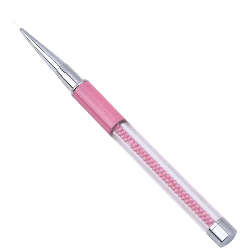 5/9/11/20 мм акриловая ручка для бисера дизайна ногтей кисть подводки французские