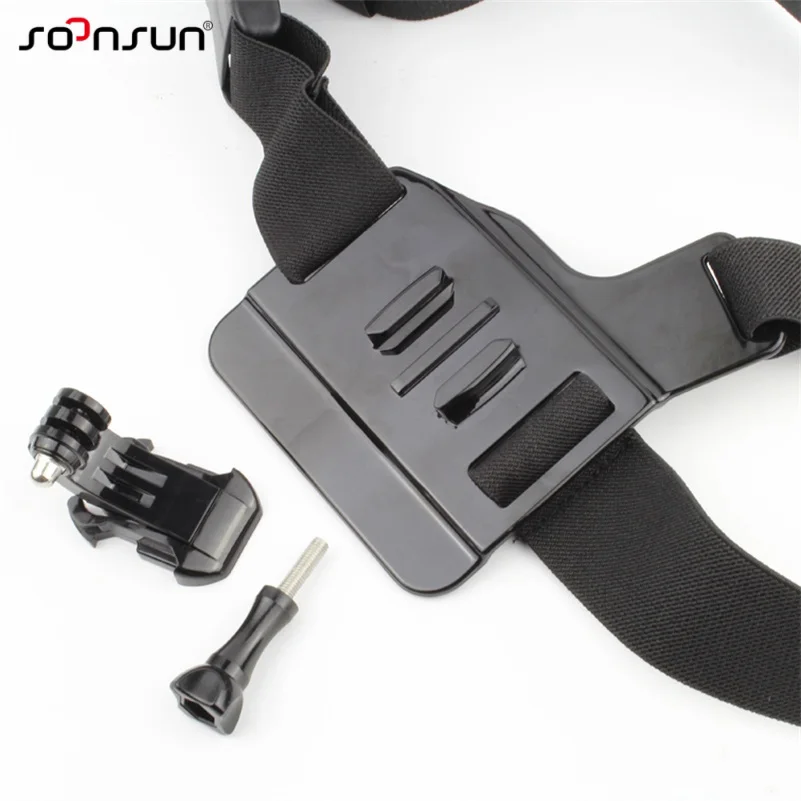 SOONSUN Quick Release Регулируемый один ремень грудь нагрудный ремень для видеокамер GoPro для GoPro Hero 7 6 5 4 3+ SJCAM Xiaomi Yi