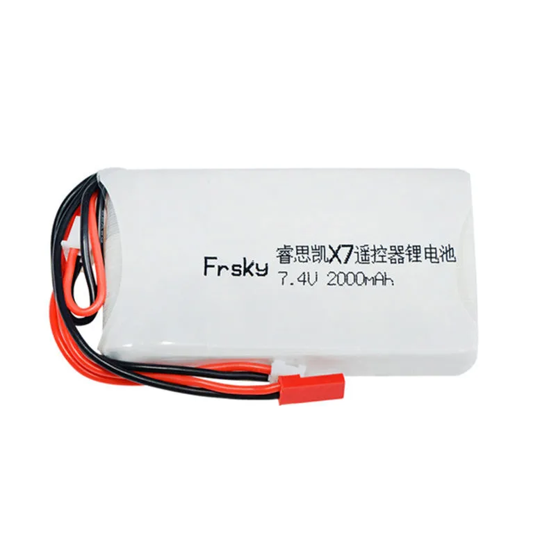 Аккумуляторная батарея Lipo 8C для передатчика Frsky ACCST Taranis Q X7 1 2 3 шт. 7 4 В 2S 2000 мАч