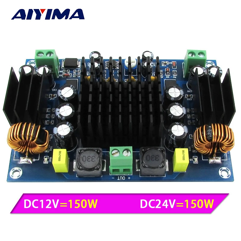 Aiyima TPA3116 высокой мощности автомобильный усилитель звука доска Моно 150 Вт TPA3116D2