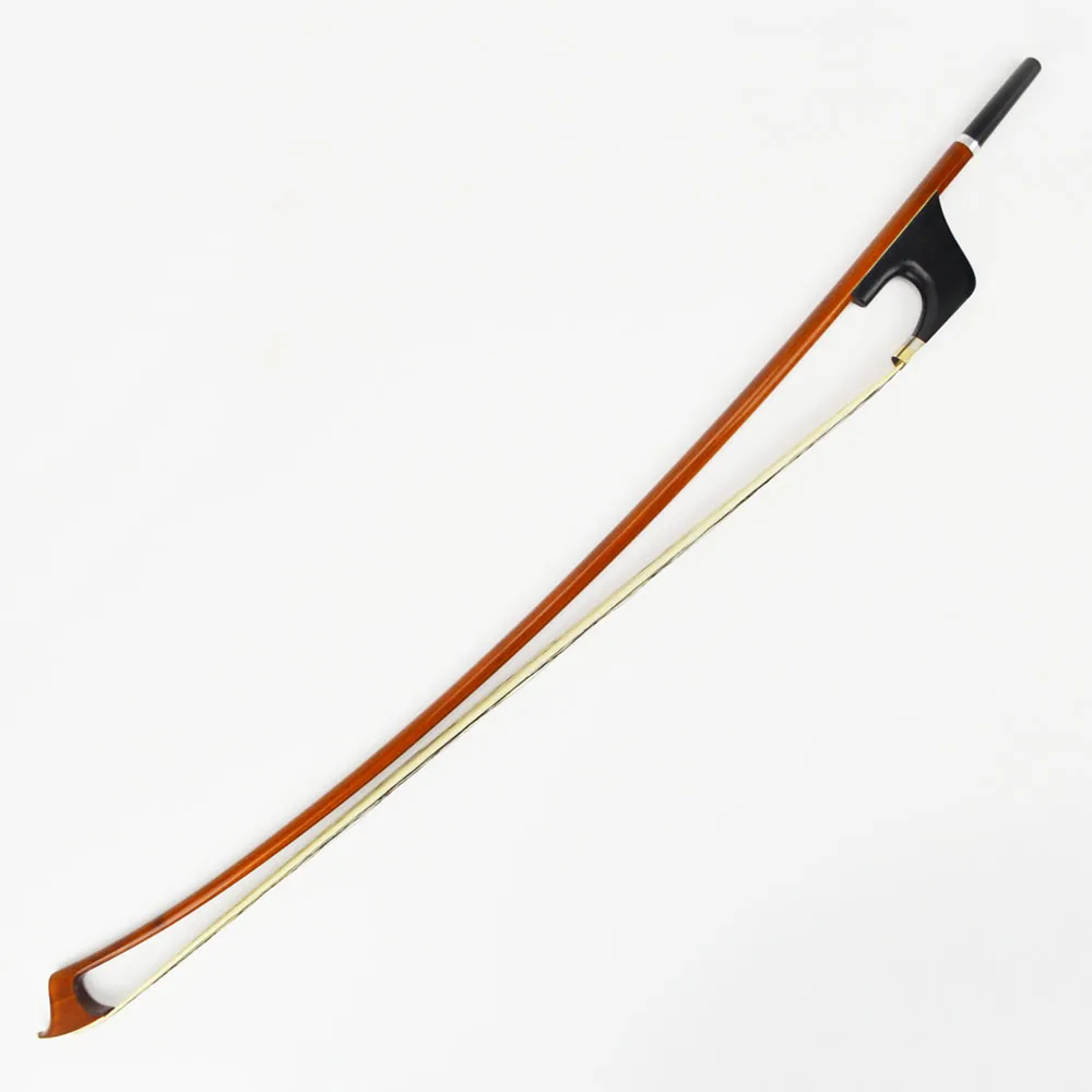 TOP Pernambuco немецкий двойной бас лук естественный белый Гибридный черный конский