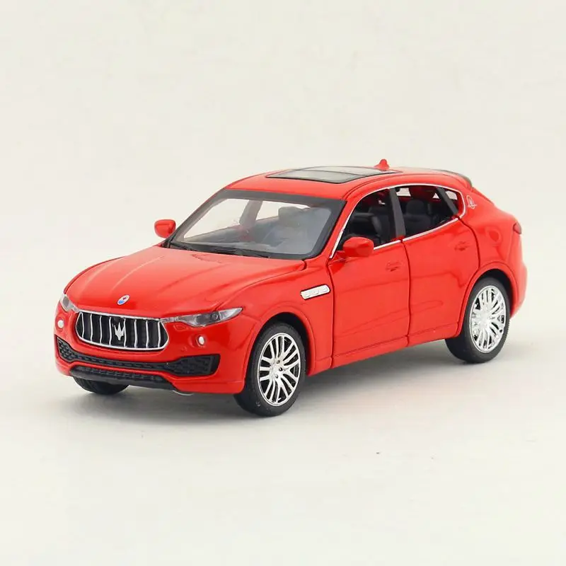 

Масштаб 1:32/литая модель игрушечного автомобиля/внедорожник Maserati Levante Super Sport/звук светильник/отталкивающая/образовательная Коллекция/подар...