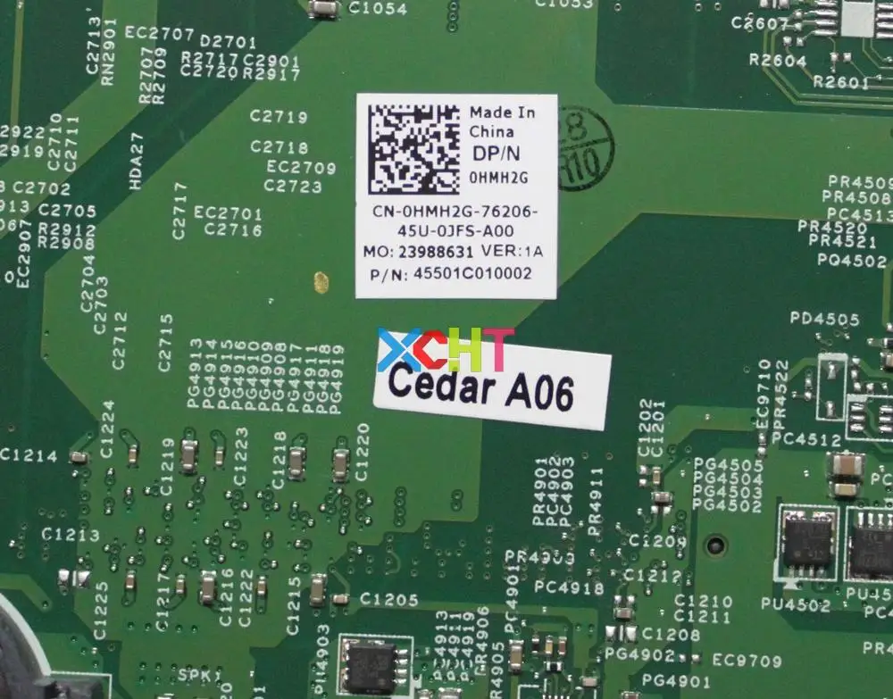 Для Dell Inspiron 3541 HMH2G 0HMH2G CN 13283 1 ПРБ: XY1KC REV:A00 w E1 6010 материнская плата с процессором для