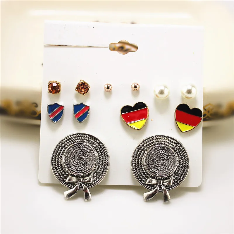 XQ модная новинка Женская глазурованная шляпа в форме сердца с имитацией жемчуга