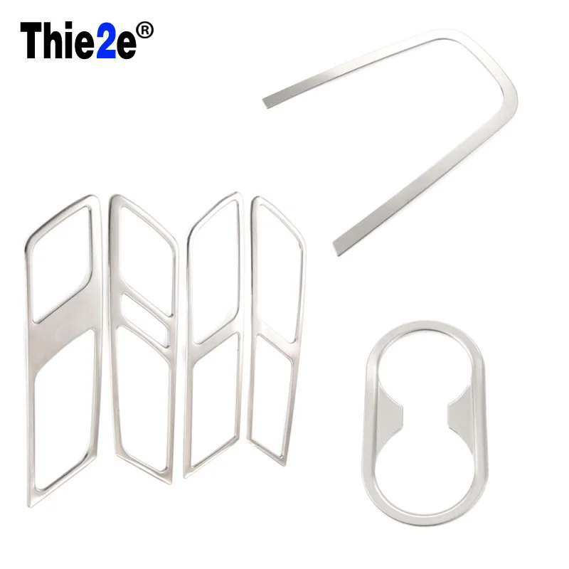 Стайлинг автомобиля панель дверной ручки + крышка панели передач отделка