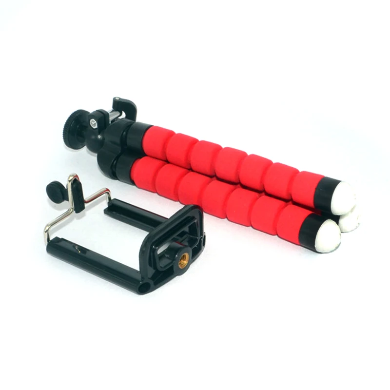 3 цвета штативы штатив для мобильного телефона держатель камеры Клип смартфон монопод штатив Стенд Осьминог Мини штатив для телефона