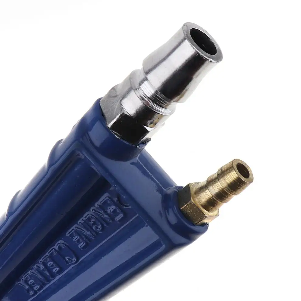 

New 16 Inch Pneumatic Cleaning Gun with 5 x 8mm Flexible Pipe and Press Type Switch for Washing Car Engine Oil Way
