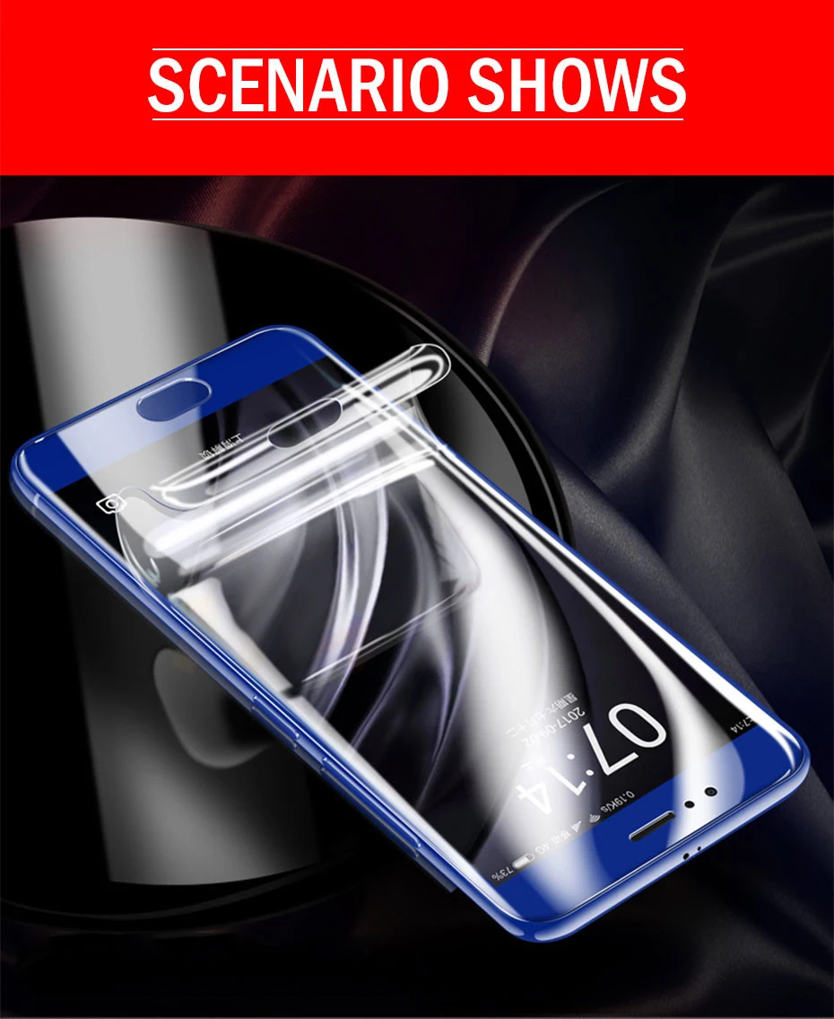 2 шт 3D полное покрытие мягкая Гидрогелевая защита экрана пленка для Xiao mi Red mi 6 Note 3 mi 6 защитная пленка