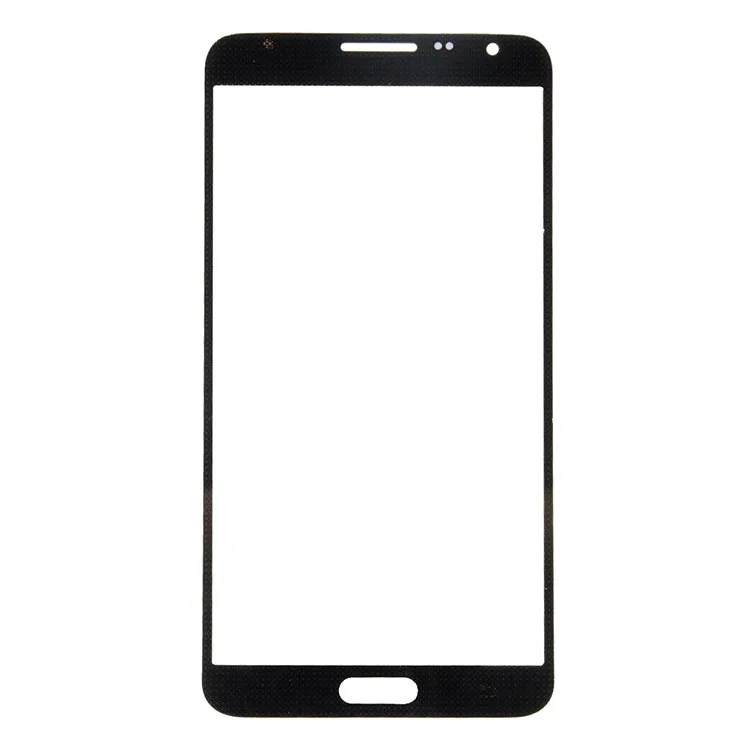 1 шт. Замена передних стеклянных линз для Samsung Note 3 Mini N7505 внешнее черное стекло|lens