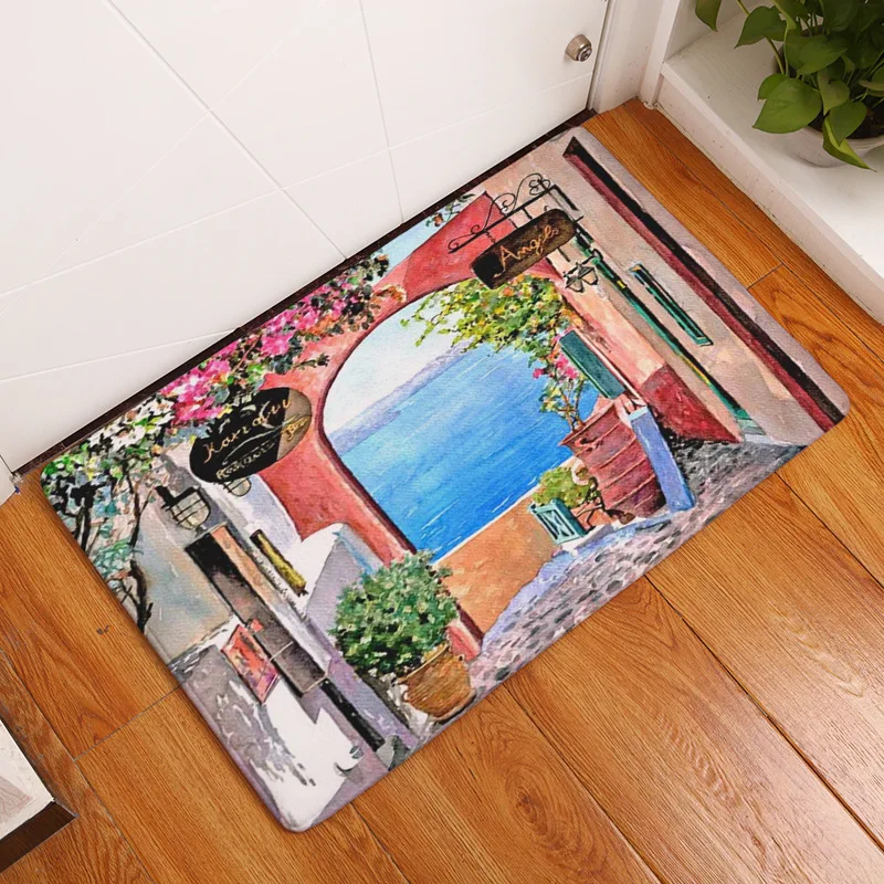 Коврики Hongbo в ретро стиле с рисунком противоскользящий напольный коврик коврики
