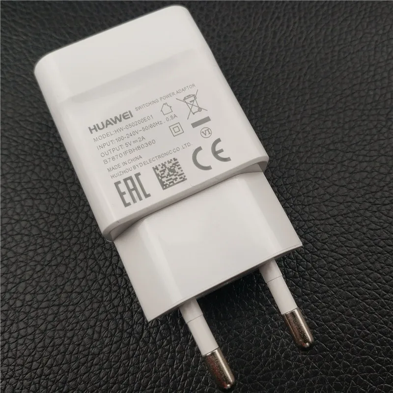 Only EU Charger huawei p smart z зарядное устройство USB 5В/2a стены зарядному устройству для адаптера переменного тока Кабель передачи данных micro-usb для honor 7x y5 y7 p8 p9 p10 lite p smart - Тип штекера: Only EU Charger