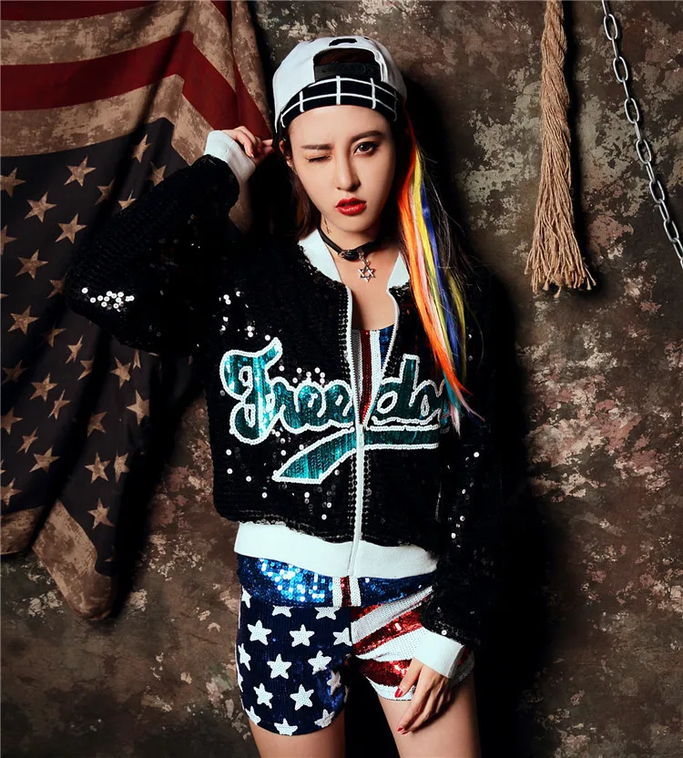 Женская уличная блестящая куртка с надписью новинка короткий кардиган в стиле