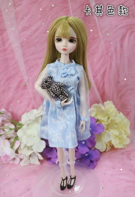 08 1/6 30 см дешевая кукла blyth BJD новорожденная девочка diy игрушка-подарок для девочки кукла с платьем макияж "крылья" на обувь макет головы - Цвет: 08